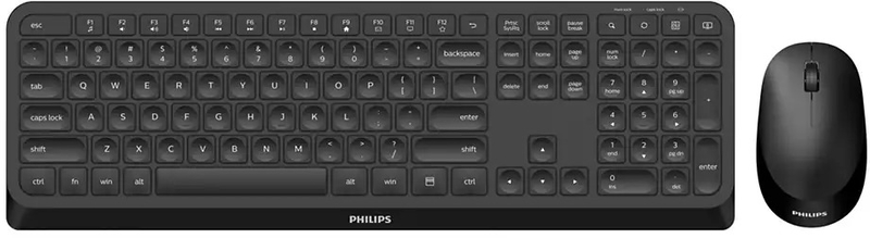 Philips - Teclado + Rato Philips SPT6307B Wireless