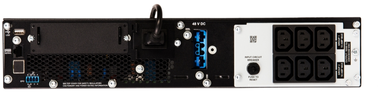  - UPS APC Smart-UPS SRT 1500VA RM 230V com Cartão de Rede