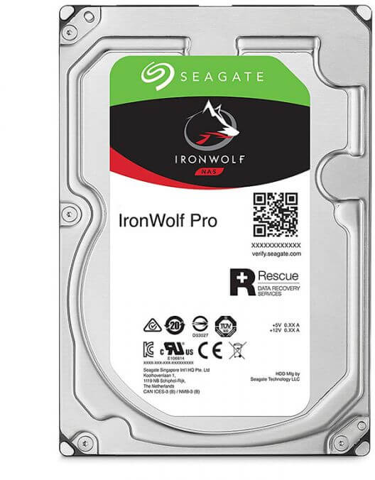 Disco Seagate IronWolf Pro 10TB 7200pm 256MB SATA III