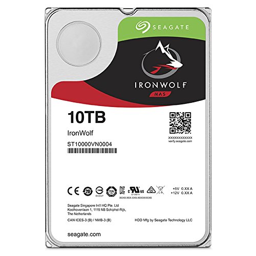 Disco Seagate IronWolf 10TB 7200rpm 256MB SATA III