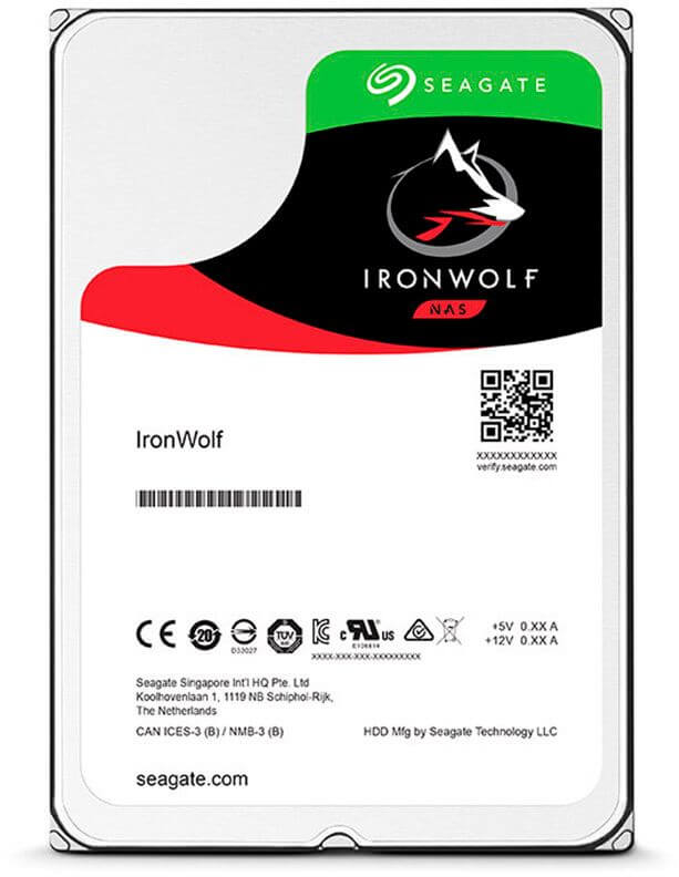 Disco Seagate IronWolf 12TB 7200rpm 256MB SATA III