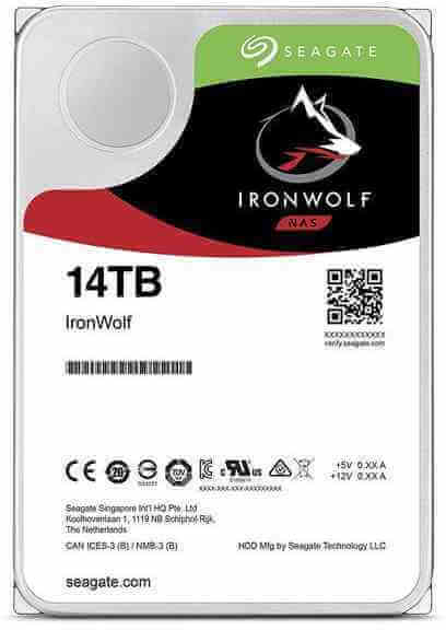 Disco Seagate IronWolf 14TB 7200rpm 256MB SATA III