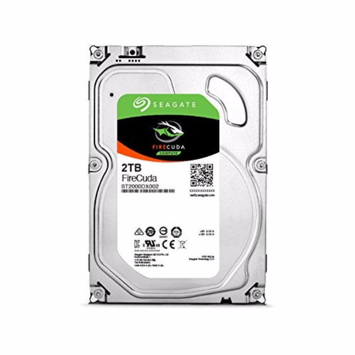 Seagate - Disco SSHD Seagate FireCuda 2TB + 8GB SSD 7200rpm 64MB SATA III