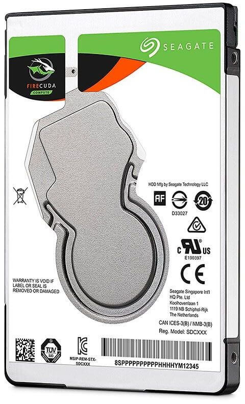 Seagate - Disco SSHD Seagate FireCuda 2TB + 8GB SSD 5400rpm 128MB SATA III