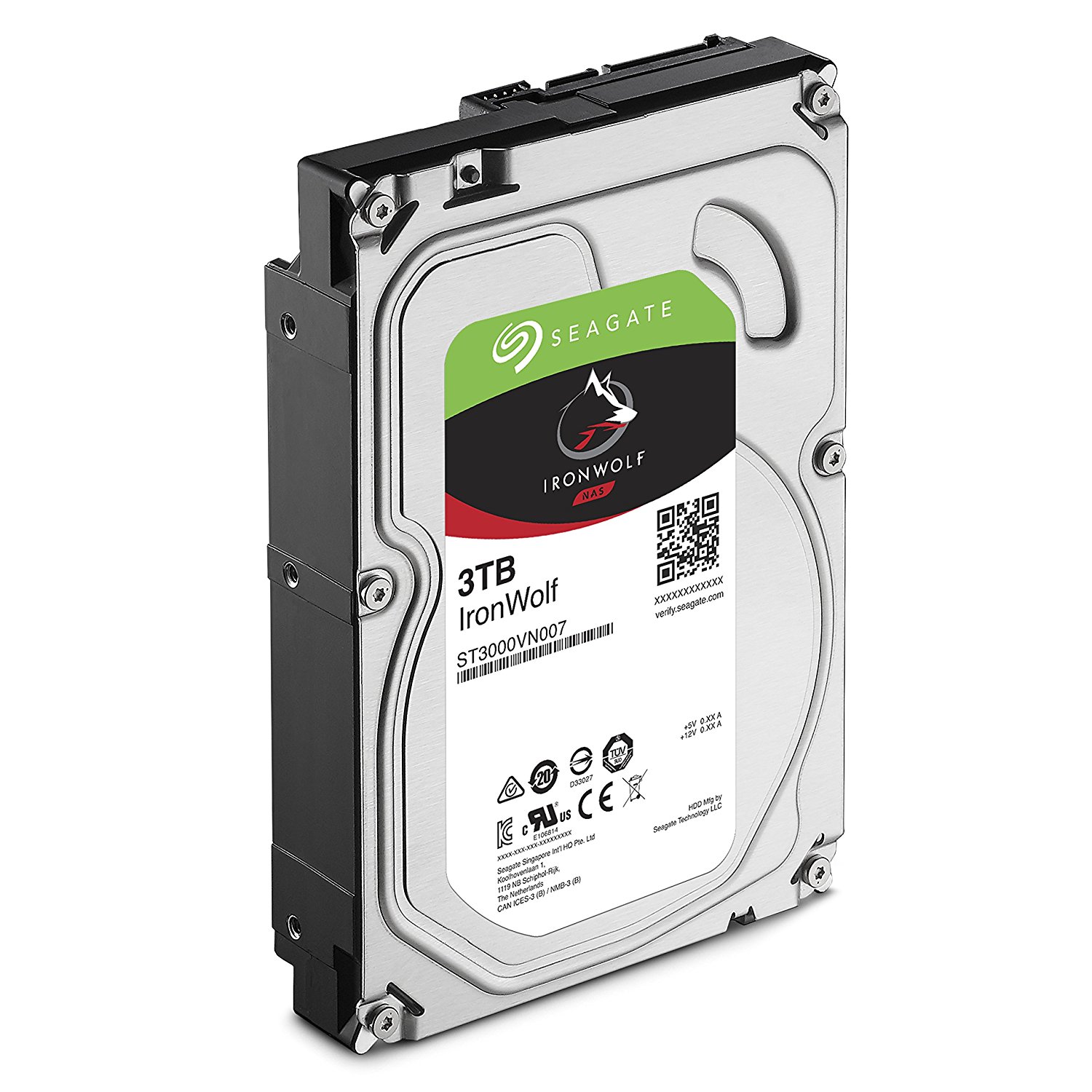 Seagate - Disco Seagate IronWolf 3TB 5900rpm 64MB SATA III