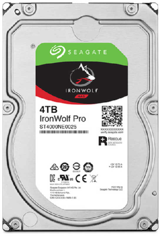 Seagate - Disco Seagate IronWolf Pro 4TB 7200rpm 256MB SATA III