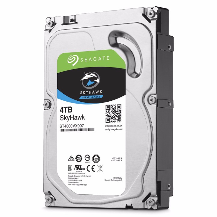 Seagate - Disco Seagate SkyHawk 4TB 5900rpm 64MB SATA III