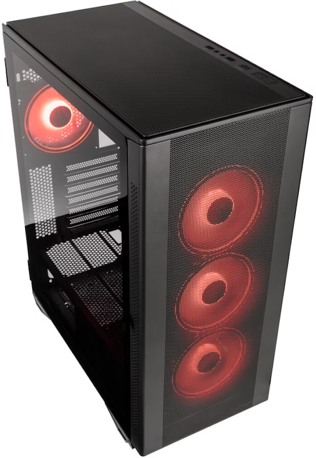 Kolink - **B Grade** Caixa ATX Kolink Stronghold Prism RGB Aluminio Preto