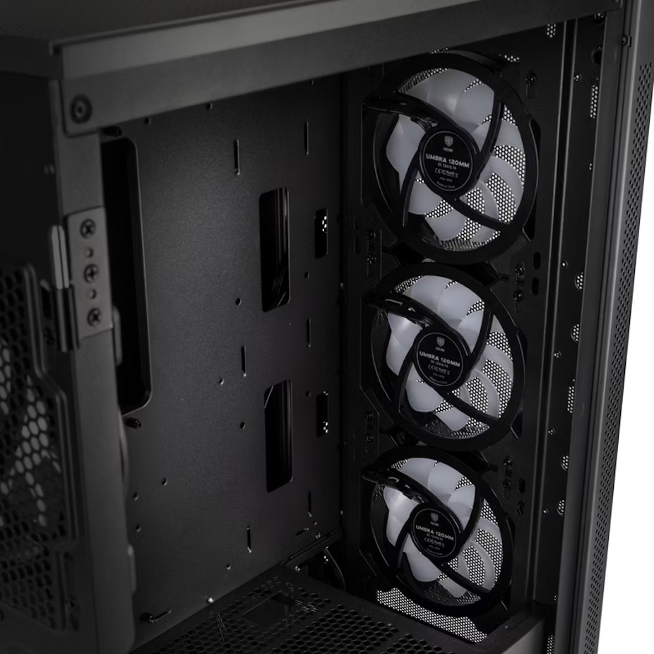 Kolink - **B Grade** Caixa ATX Kolink Stronghold Prism RGB Aluminio Preto