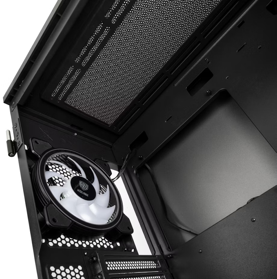 Kolink - **B Grade** Caixa ATX Kolink Stronghold Prism RGB Aluminio Preto