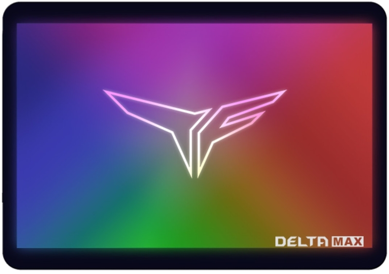 Disco SSD Team Group T-Force Delta MAX RGB LITE 1TB SATA III Preto