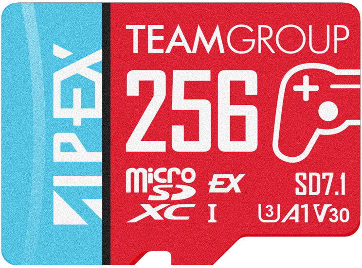 Picture of Picture of Cartão Team Group MicroSD Express Nintendo Switch 2 / ROG Ally 256GB
