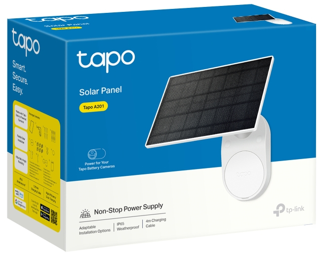 TP-Link - Painel Solar TP-Link Tapo A201 p/ Câmara Segurança