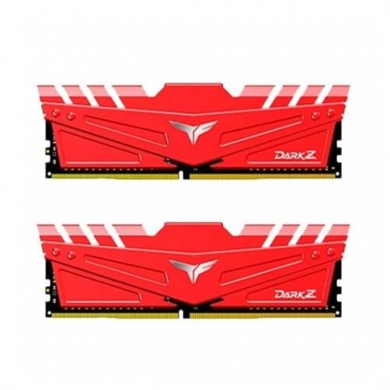 Team Group Kit 32GB (2 x 16GB) DDR4 3200MHz Dark Z Red CL16