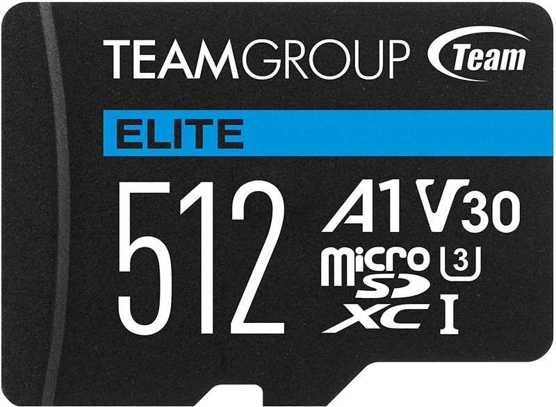 Cartão Team Group Elite MicroSDXC A1 UHS-I U3 V30 512GB
