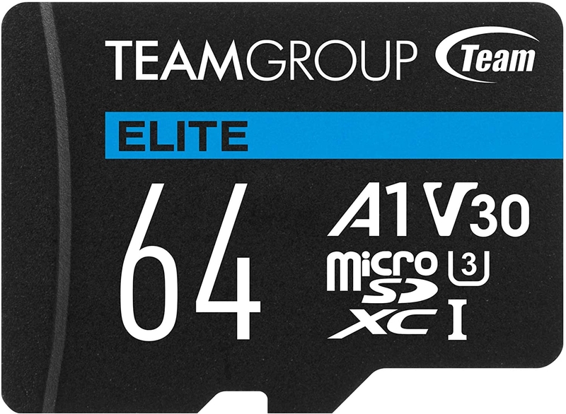 Cartão Team Group Elite MicroSDXC A1 UHS-I U3 V30 64GB