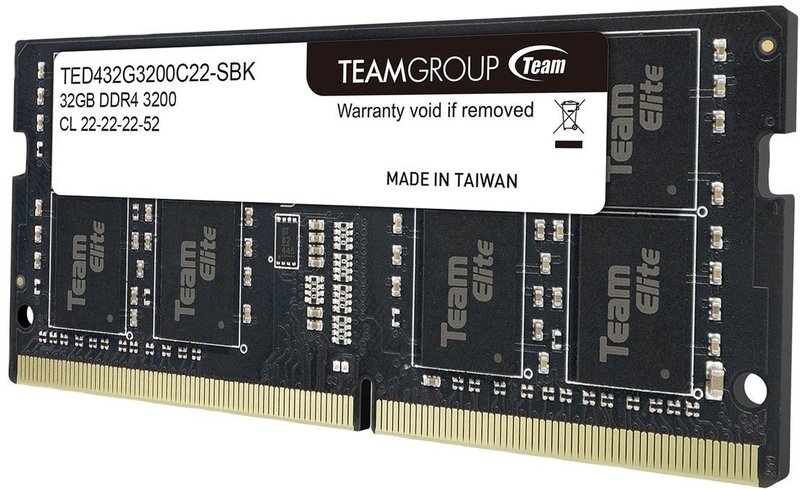 Team Group - ** B Grade ** Team Group SO-DIMM 32GB DDR4 3200MHz Elite CL22