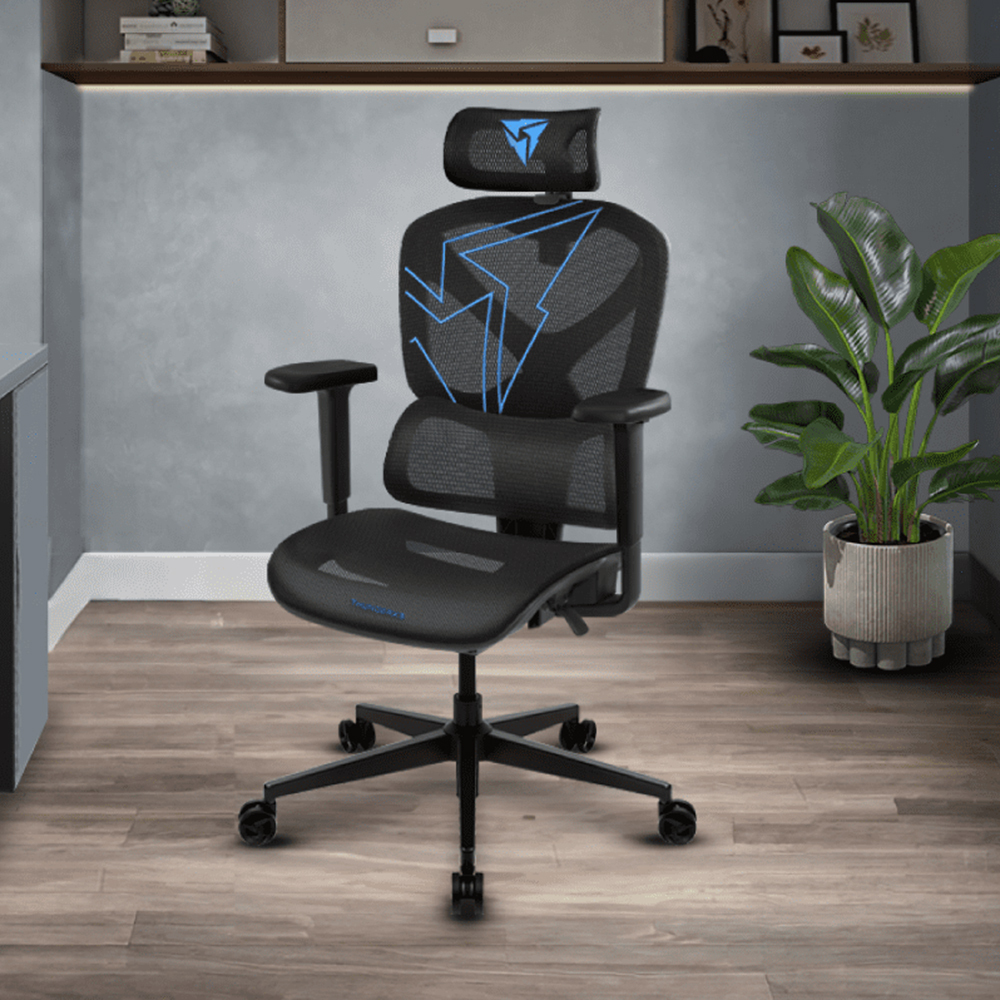 ThunderX3 - Cadeira Gaming Ergonomica ThunderX3 YTC - Racer Blue