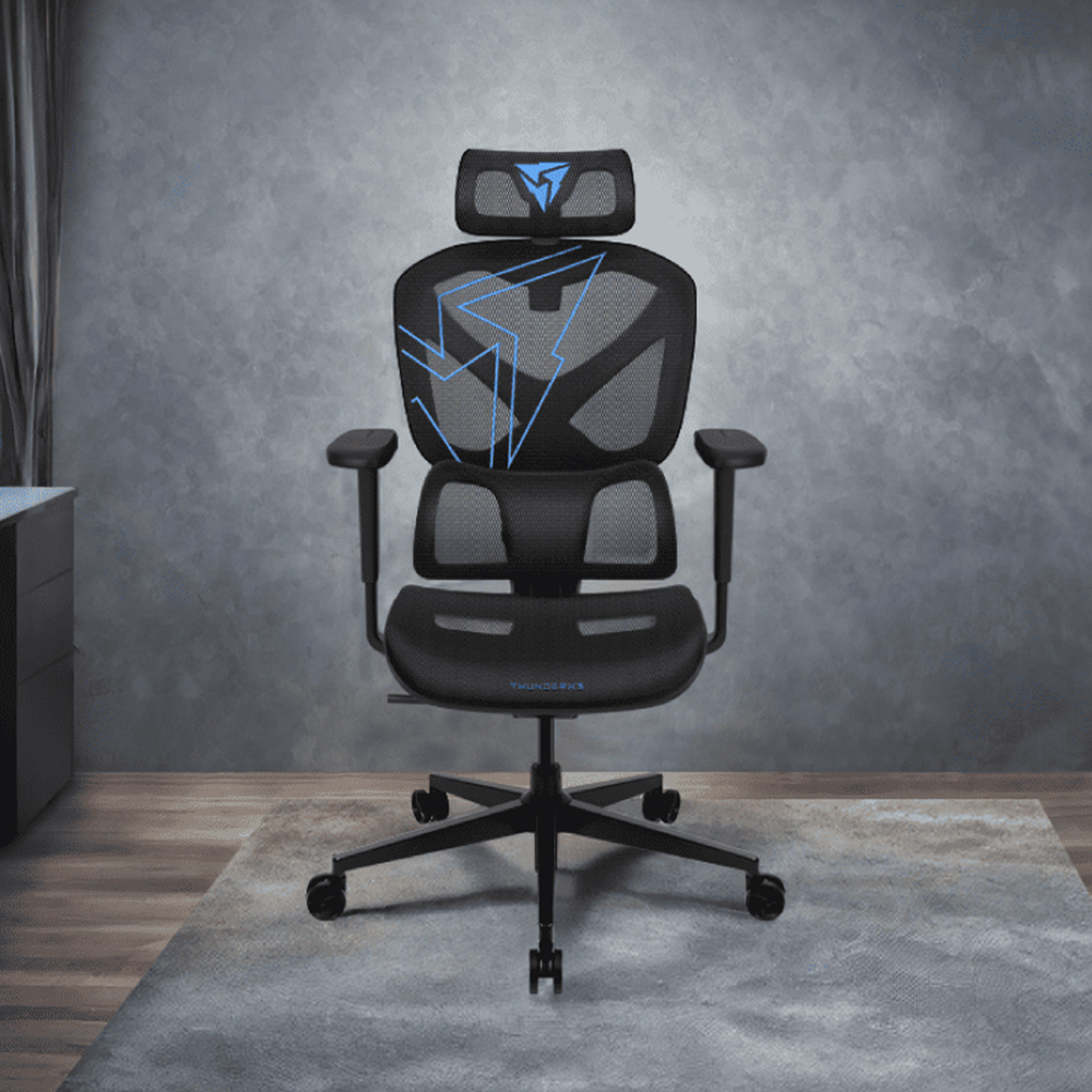 ThunderX3 - Cadeira Gaming Ergonomica ThunderX3 YTC - Racer Blue