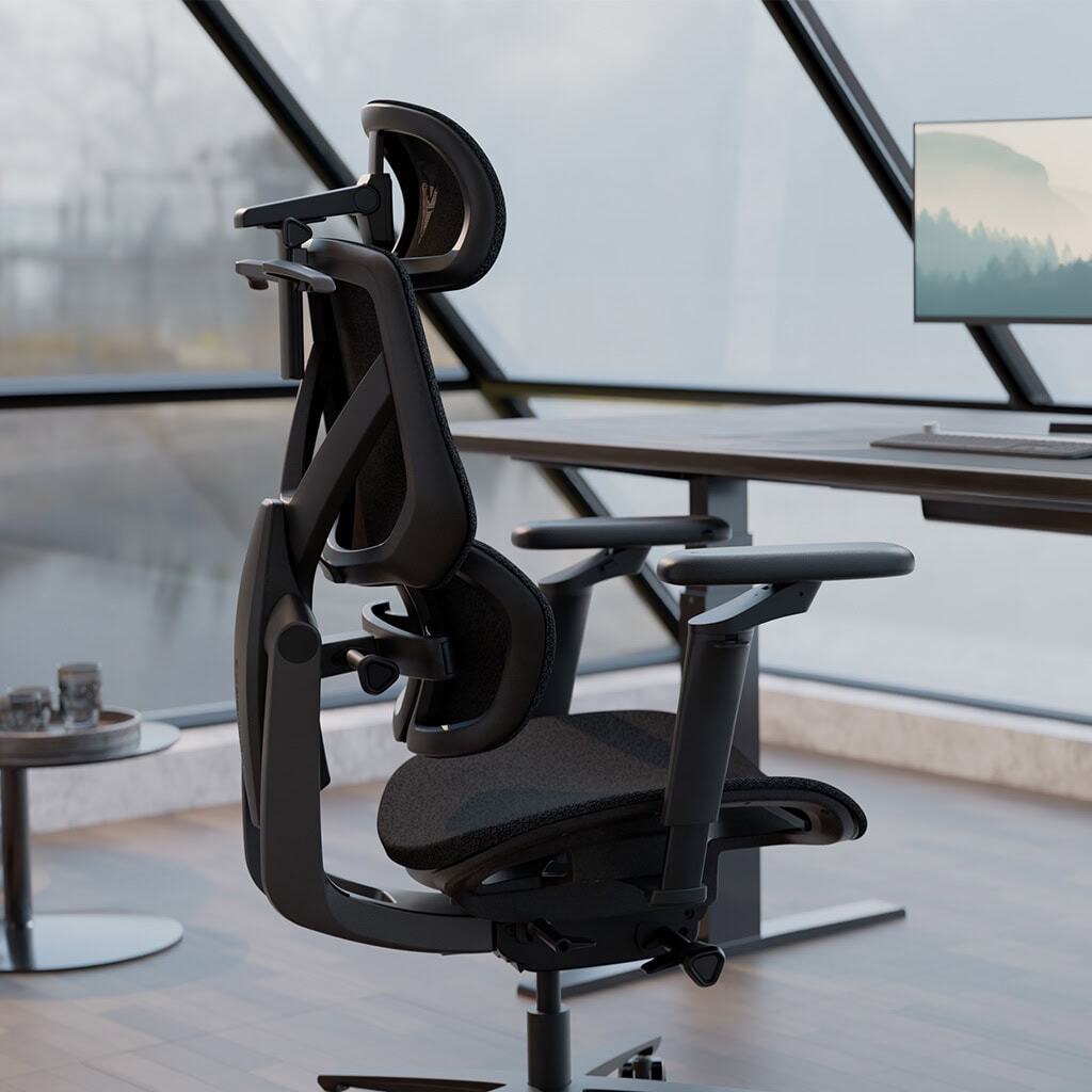 ThunderX3 - Cadeira Gaming Ergonomica ThunderX3 FLEX Pro, Apoio lombar 360 graus - Loft Dark Grey