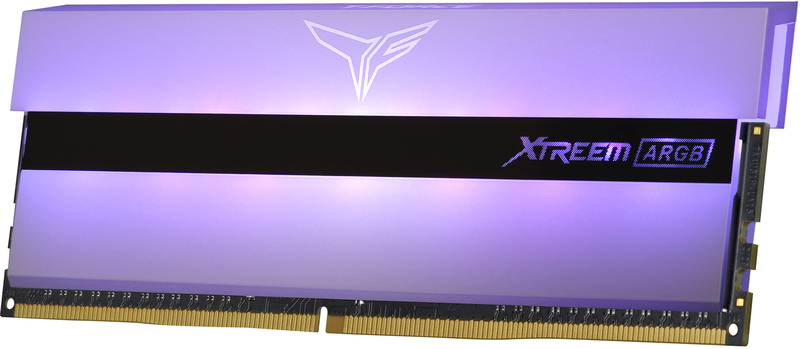 Team Group - Team Group Kit 16GB (2 x 8GB) DDR4 3200MHz Xtreem ARGB White Mirror CL16