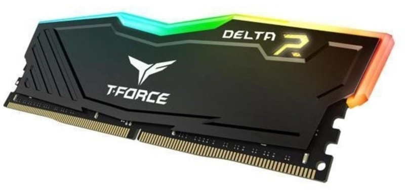 Team Group - Team Group Kit 32GB (2 x 16GB) DDR4 3200MHz Delta RGB Black CL16