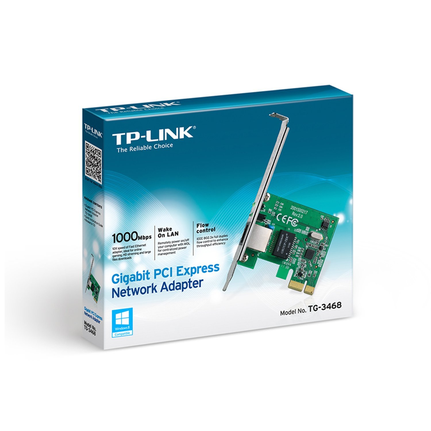 TP-Link - Placa de Rede TP-Link PCI Express TG-3468 Gigabit