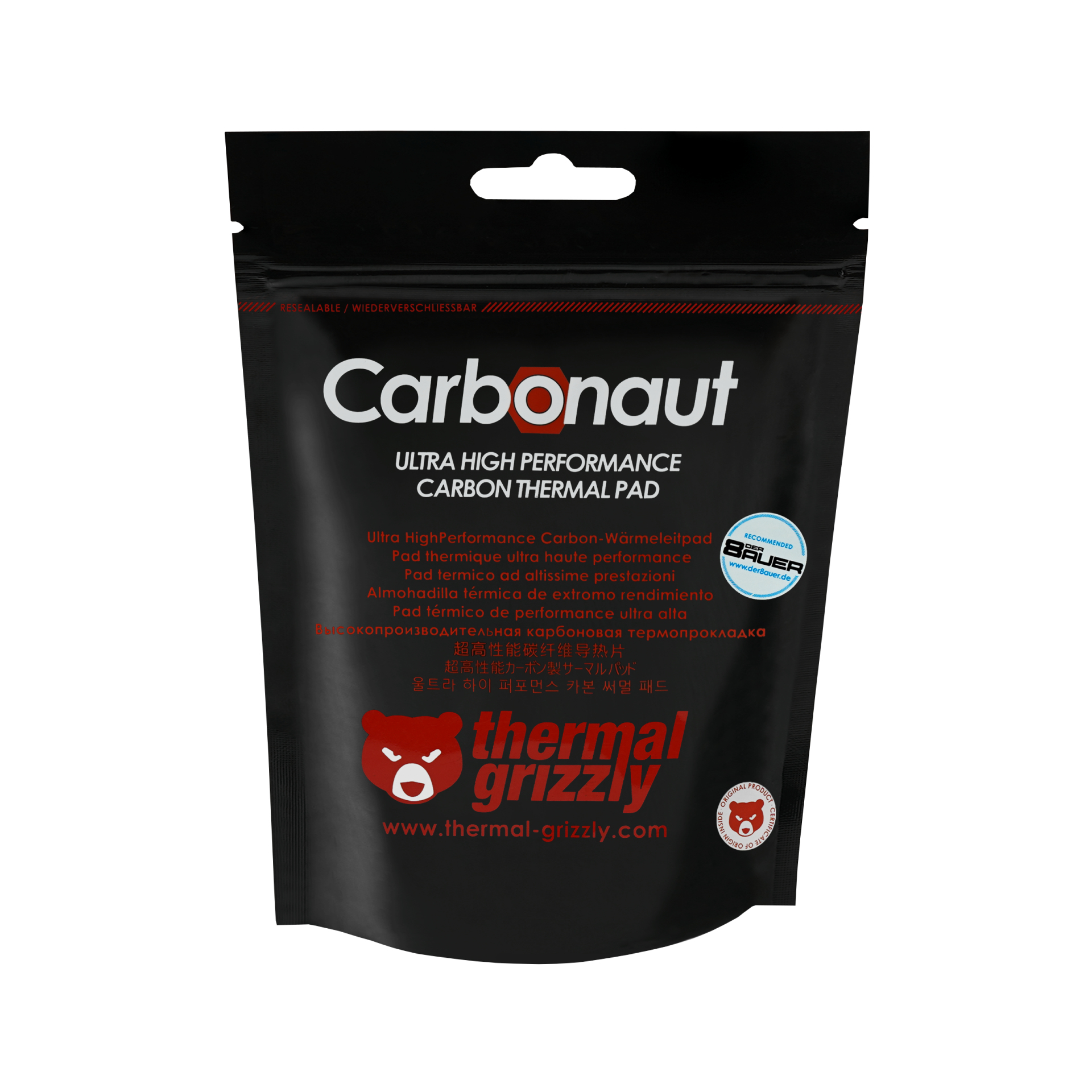Thermal Grizzly - Thermal Pad Thermal Grizzly Carbonaut 25 x 25 x 0.2mm
