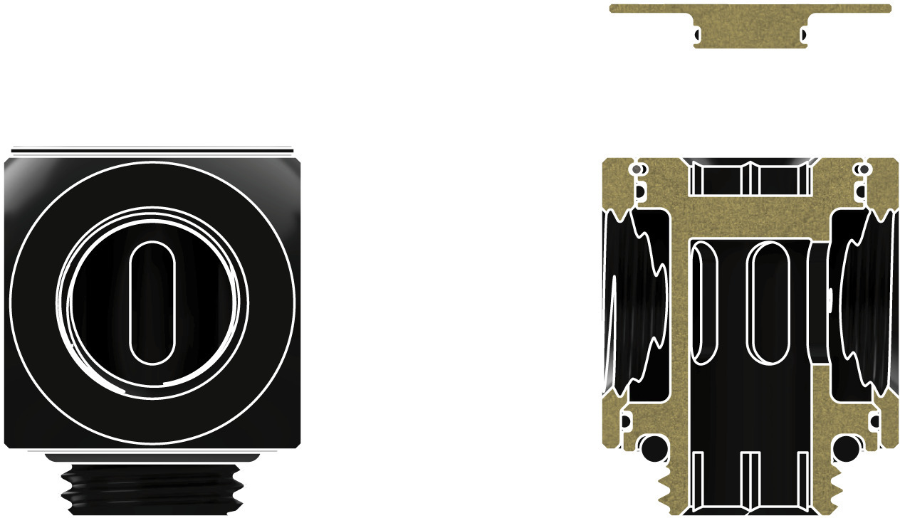 Thermal Grizzly - Thermal Grizzly DeltaMate Rotary - T Preto