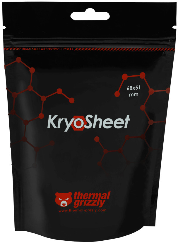 Thermal Grizzly - Thermal Pad Thermal Grizzly KryoSheet - 68 x 51 mm