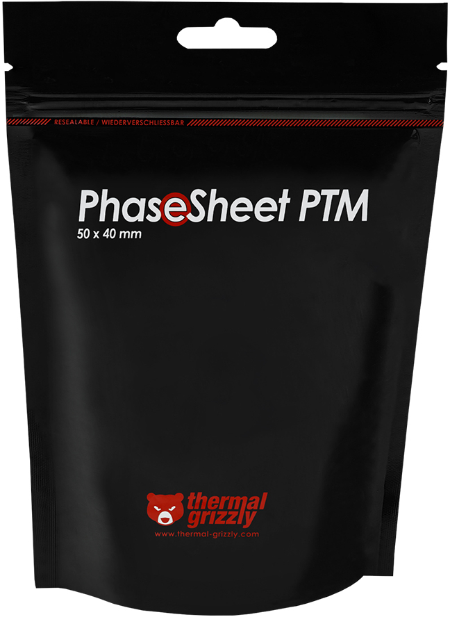 Thermal Grizzly - Thermal Pad Thermal Grizzly PhaseSheet - 50 x 40 mm