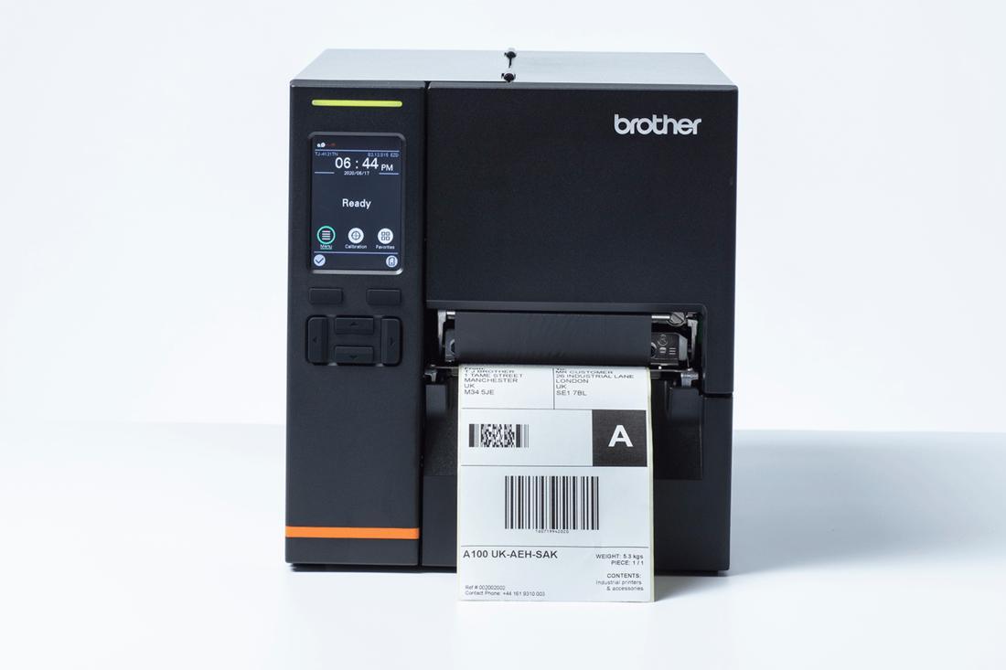  - Impressora de Etiquetas Brother Titan Industrial TJ-4021TN Térmica Direta