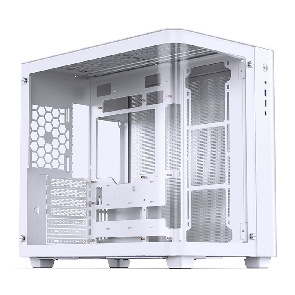 Caixa ATX Jonsbo TK-3 Vidro Temperado Branco