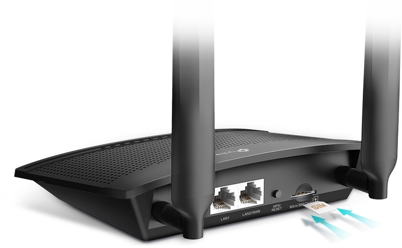 TP-Link - Router TP-Link TL-MR100 N300 Single-Band Wi-Fi 4 4G LTE