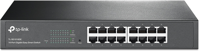 Switch TP-Link TL-SG1016DE 16 Portas Gigabit Easy Smart Switch