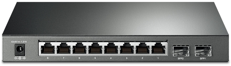 TP-Link - Switch TP-Link SG2210P JetStream 8 Portas Gigabit Smart PoE+ Switch c/ 2 SFP Slots