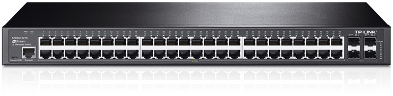 Switch TP-Link SG3452 JetStream 48 Portas Gigabit L2+ Managed Switch c/ 4 SFP Slots