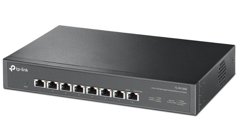 TP-Link - Switch TP-Link TL-SX1008 8 Portas 10GbE UnManaged Rack Mountable