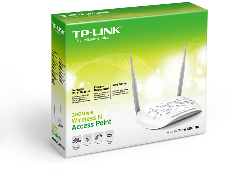 TP-Link - Access Point TP-Link TL-WA801N N300 Wi-Fi