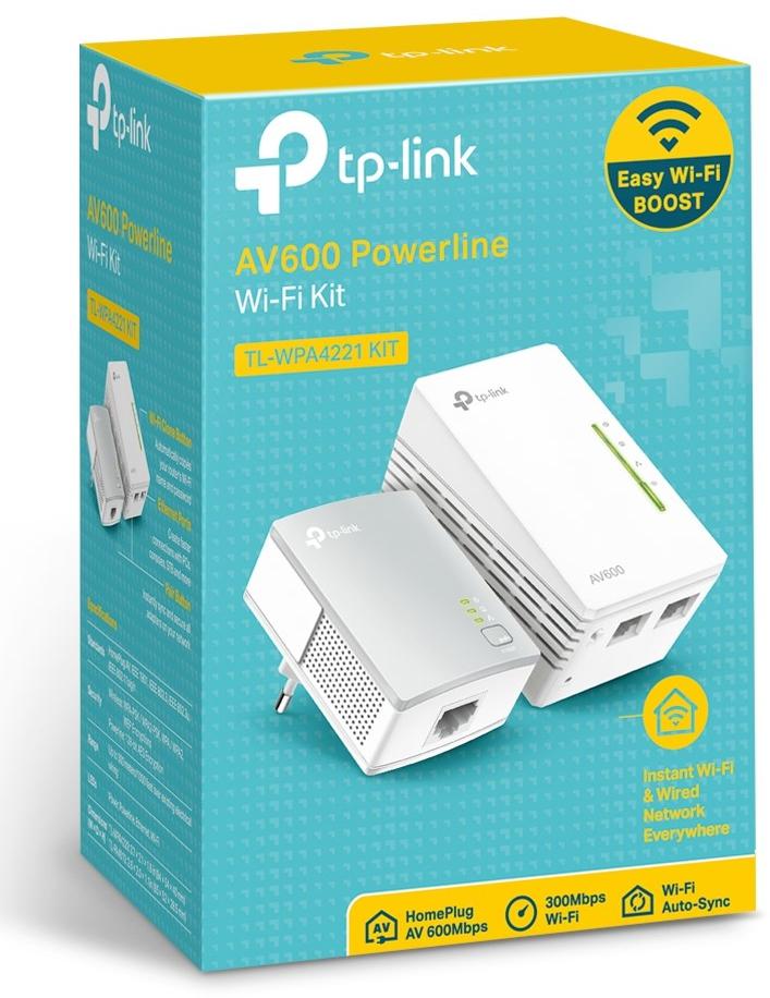 TP-Link - Repetidor TP-Link TL-WPA4221KIT AV600 Repetidor Wi-Fi