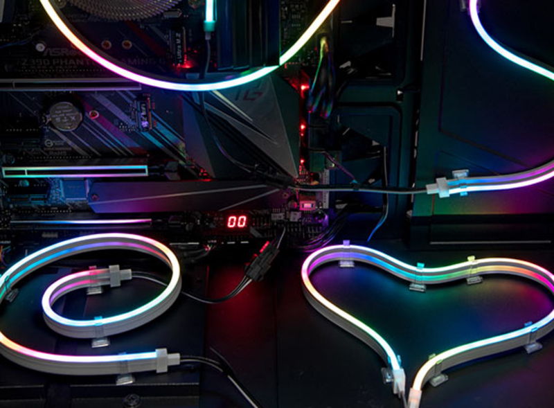 Team Group - Team Group T-Force 2x ARGB LED Uniform Strip 45cm