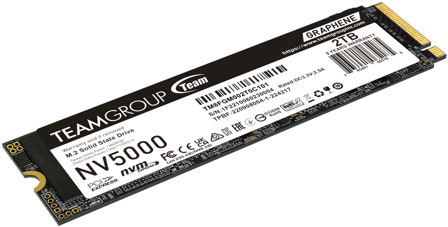 Team Group - SSD Team Group NV5000 2TB Gen4 M.2 NVMe (5000/3000MB/s)