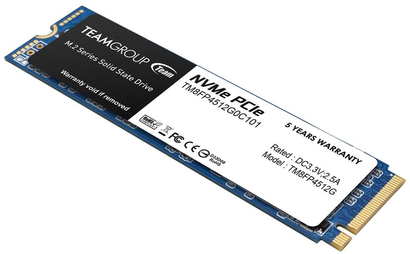 Team Group - Disco SSD Team Group MP34 512GB M.2 NVMe