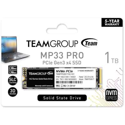 Disco SSD Team Group MP33 PRO 1TB M.2 NVMe