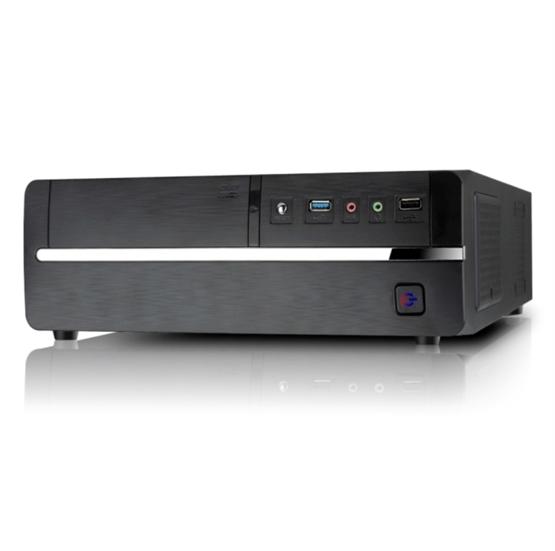 Tooq - ** B Grade ** Caixa Mini-ITX Tooq C/Fonte Alimentação 500W Preta