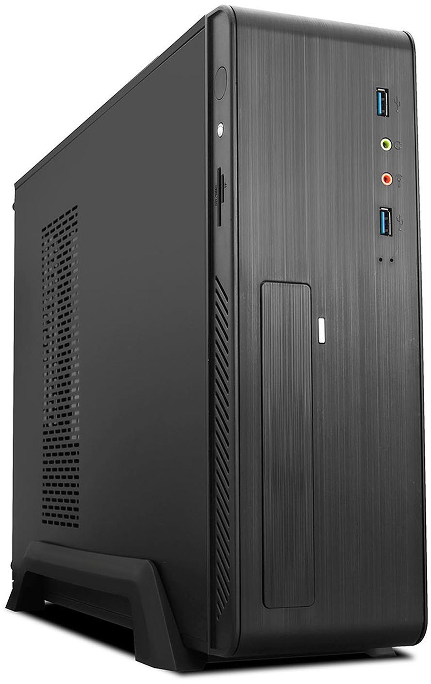  - ** B Grade ** Caixa Mini-ITX Tooq C/Fonte Alimentação 500W + Leitor de Cartões + 2x USB 3.0 Preta