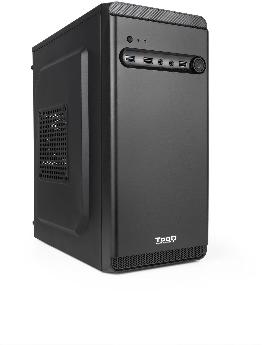 Tooq - Caixa Micro-ATX Tooq TQC-4702U3C-B c/ 1x USB3.0 Preta
