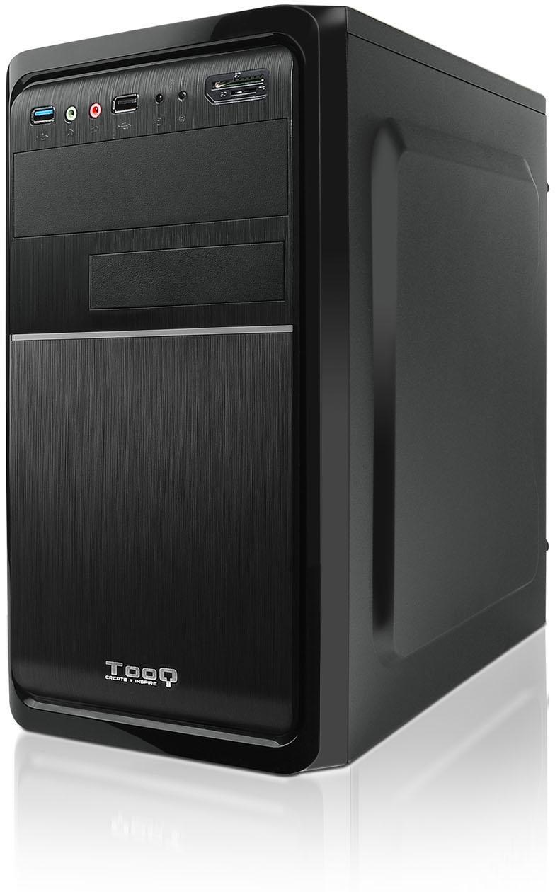  - ** B Grade ** Caixa Micro-ATX Tooq C/ Fonte 500W + 1x USB 3.0 Preta