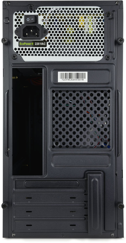 Caixa Micro-ATX Tooq C/ Fonte 500W + 1x USB 3.0 Preta