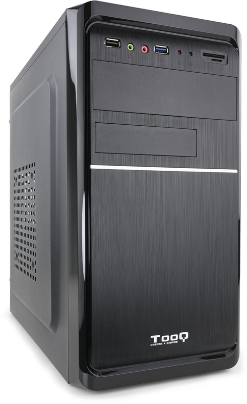 Tooq - ** B Grade ** Caixa Micro-ATX Tooq C/ Fonte 500W + 1x USB 3.0 Preta